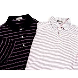 2 Peter Millar Summer Comfort Polo Golf Shirts